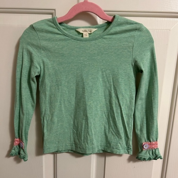 Matilda Jane (Adventure Begins) Green Long Sleeve Size 4 EUC - Picture 1 of 5